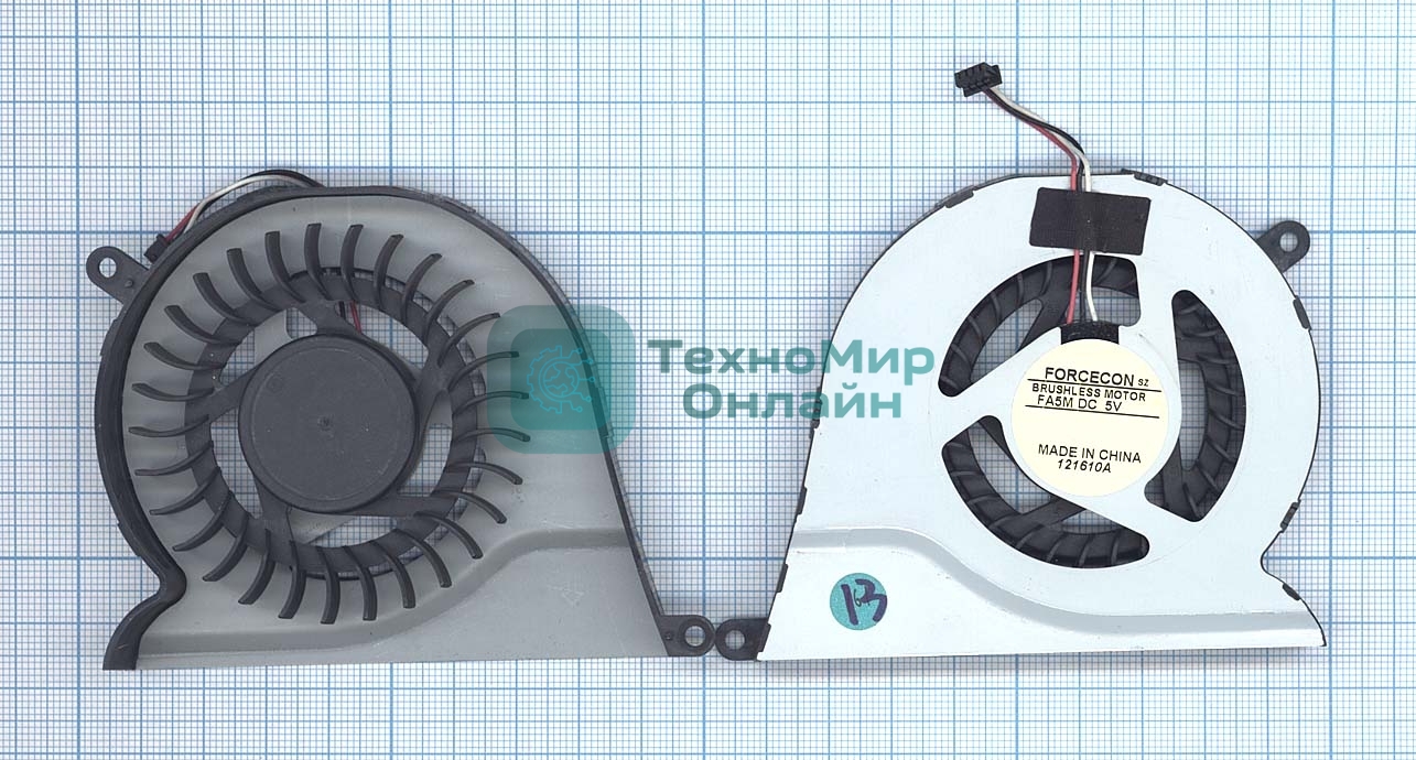 Вентилятор (кулер) для ноутбука Samsung NP-RC512