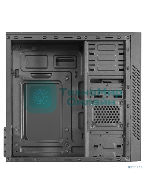 Компьютерный корпус Ginzzu D350 2хUSB 2.0,AU RGb w/o PSU