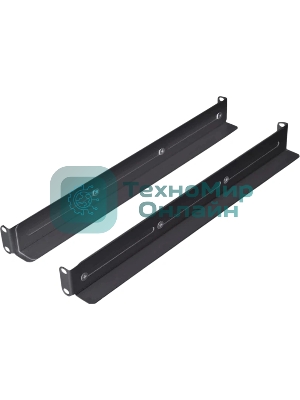 Набор креплений C3Solution C3.SH0615 Направляющие универсальные усиленные 2U, регулируемые 750-1080 мм, черные