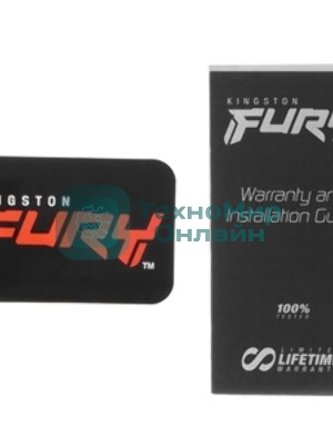 Оперативная память Kingston Fury Beast, DDR5, 32Gb (1x32Gb), 5600MHz, CL36, DIMM, с радиаторами, белый