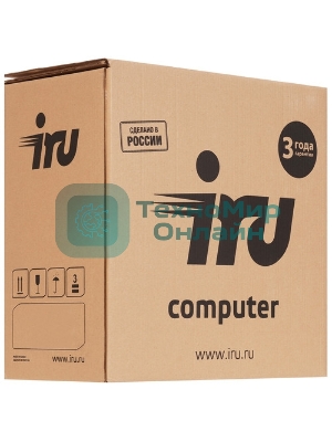 Компьютер IRU Strato 710Z7GP TWR i7 13700KF (3.4) 64Gb SSD 1Tb RTX 5080 16Gb FreeDOS GbitEth 850W черный (RUS) (2135188)