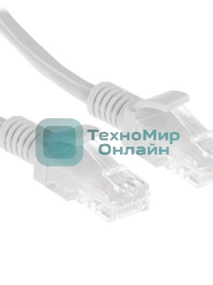 Патч-корд медный UTP Cablexpert PP10-30M cat.5e, 30м, литой, многожильный, серый