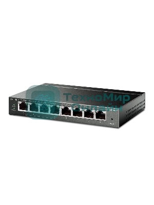 Коммутатор TP-Link SMB TL-SG108PE Easy Smart гигабитный 8-портовый коммутатор с 4 портами PoE