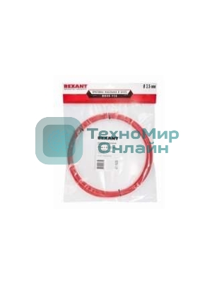 Протяжка кабельная Rexant (мини УЗК в бухте), стеклопруток, d=3,5мм, 20м красная