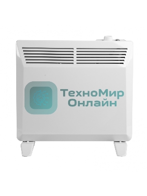 Конвектор Denzel XCE-1000 белый, 1000 Вт, 15 м2, термостат