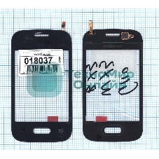 Сенсорное стекло (тачскрин) для Samsung Galaxy Pocket 2 SM-G110 черное