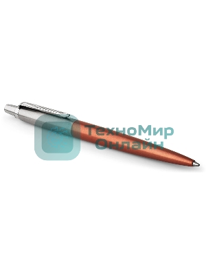 Ручка шариковая Parker Jotter Core K63 (CW1953189) Chelsea Orange CT, M, синие чернила, подарочная коробка