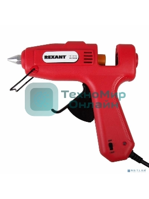 Клеевой пистолет Rexant, 60 Вт / 100 Вт два режима, Ø11 мм, блистер