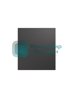 Выключатель Kranz STRONG 1 кл перекрестный (переключатель) 10А с/у графит