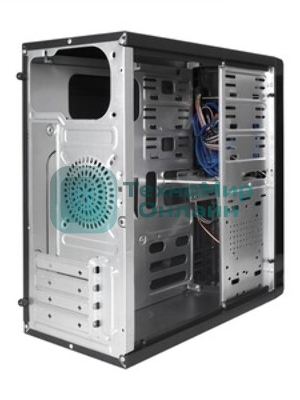 Компьютерный корпус Minitower ExeGate MA-371X-UNS450 (mATX, БП UNS450 с вент. 12см, 2*USB+2*USB 3.0, аудио, черный)