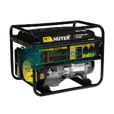 Электрогенератор бензиновый Huter DY8000L, 6.5 кВт, 91 дБ, 69.8 кг