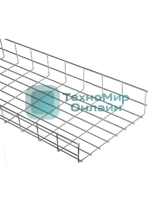 Лоток проволочный 100х60 L3000 сталь 4мм оцинк. IEK CLWG10-060-100-3