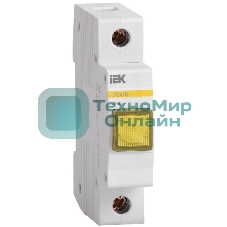 Лампа сигнальная ЛС-47М жел. IEK MLS20-230-K05