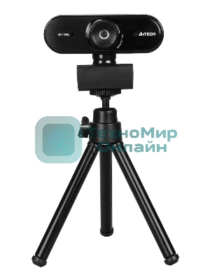 Веб-камера A4Tech PK-935HL 1920x1080, 30 кадр/с, USB Type-A, микрофон, ручная фокусировка, универсальное крепление
