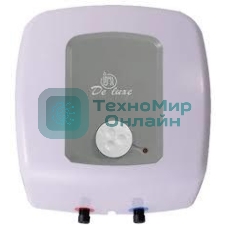 Водонагреватель De Luxe DSZF15-LJ/10CE (над мойкой) Объём 10л,мощность 1.5квт,ВxШxГсм 40x41x32.5