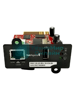 Адаптер DA 807 (with USB port)/DA 807 (with USB port)/Powercom SNMP adapter DA 807 (with USB port)