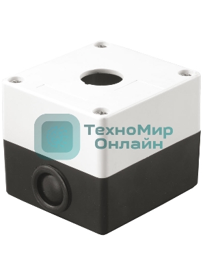 Корпус КП101 для кнопок 1место белый IEK BKP10-1-K01