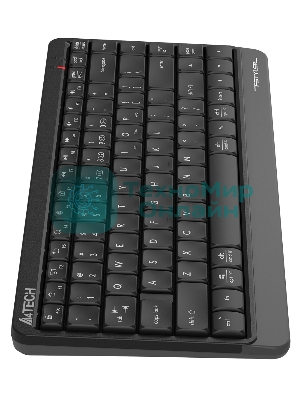 Клавиатура беспроводная A4Tech Fstyler FBK11, USB, Bluetooth/Радиоканал, черный/серый