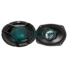 Колонки автомобильные JVC CS-DR6930 500Вт 88дБ 4Ом 15x23см (6x9дюйм) (ком.:2кол.) коаксиальные трехполосные