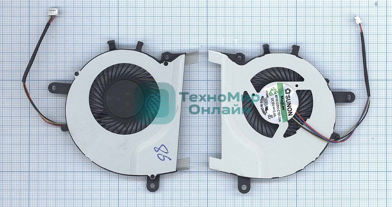 Вентилятор (кулер) для ноутбука Asus Transformer Book Flip TP550 TP550LD