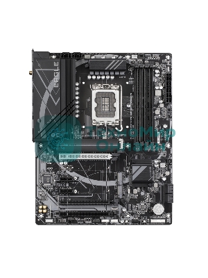 Материнская плата Gigabyte Z790 EAGLE AX, LGA 1700, Intel Z790, 4xDDR5, 4xSATA, 3xM.2, 1xPCIe 3.0 x1, 1xPCIe 4.0 x4, 1xPCIe 5.0 x16, 1xHDMI, 1xDP, 1x 2.5Gb LAN, 2xUSB-A 2.0, 4xUSB-A 3.2 Gen 1, 1xUSB 3.2 Gen 2, 7.1, ATX