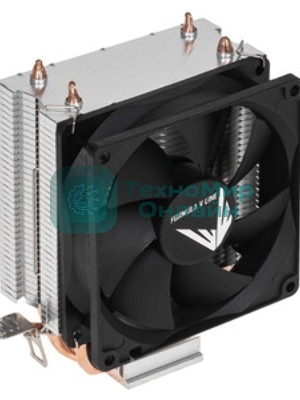 Устройство охлаждения (кулер) Aerocool Formula Ice Boid 2PSDB черный 90мм алюминий+медь 2100rpm 34db 4-pin 90W 135мм