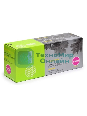 Картридж лазерный Cactus CS-CLT-Y504S желтый (1800 стр.) для Samsung CLP 415N/CLX 4195FW/4195FN