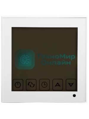 Терморегулятор сенсорный с автоматическим программированием Rexant, R200W, белый