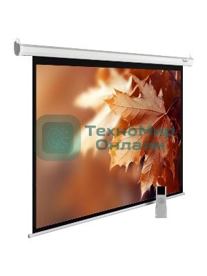 Экран Cactus 188x300 см MotoExpert CS-PSME-300x188-WT 16:10 настенно-потолочный рулонный белый (моторизованный привод)