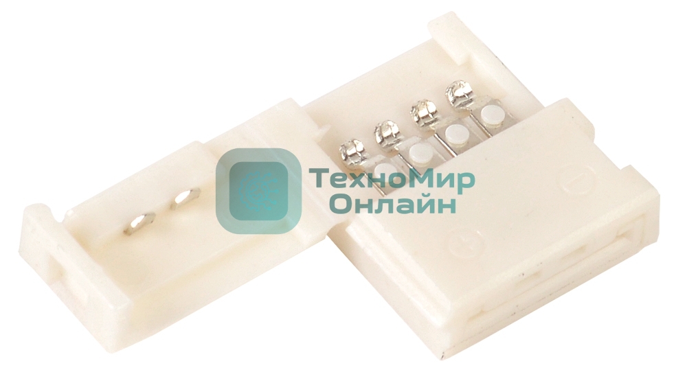 Коннектор 3шт RGB 10мм (разъем-разъем) IEK