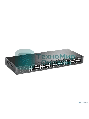 Коммутатор TP-Link SMB TL-SF1048 48-port 10/100M Switch, 48 10/100M RJ45 ports, 1U 19-inch rack-mountable steel case