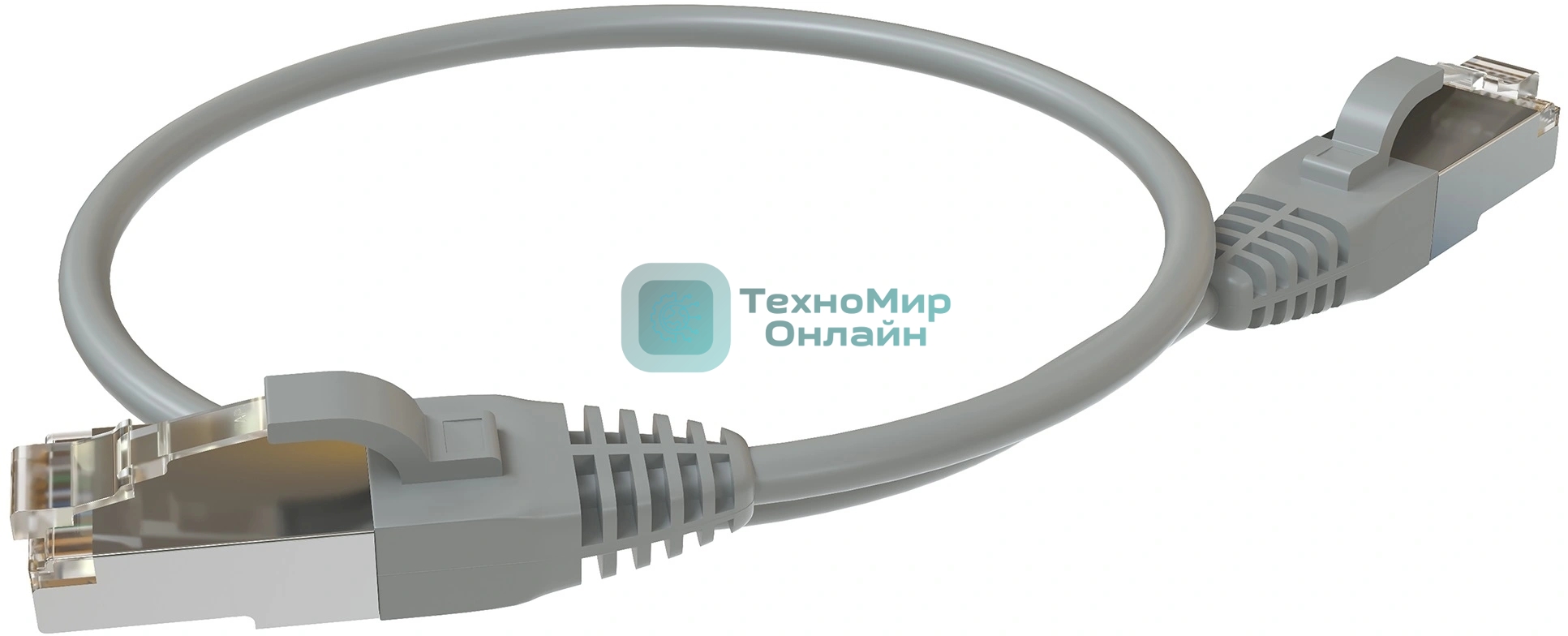 Патч-корд Sysmatrix PC 4545.5ES26.03LSZHGY F/UTP RJ-45 вил.-вилка RJ-45 cat.5e 0.5м серый LSZH