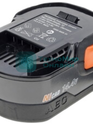 Аккумулятор для AEG (B14.4, BF14.4, BX14.4, BXL14.4, BXS14.4, MXS14.4), 2,0Ah 14,4V Ni-Cd