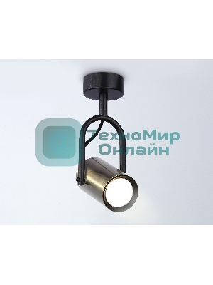Светильник Ambrella light TA13192 BK/SB черный/бронза GU10 max 12W D55*L100*H200