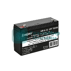 Батарея для ИБП ExeGate HR 6-12 (6V 12Ah), клеммы F1