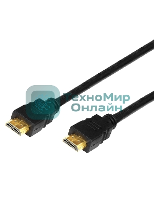 Кабель Rexant HDMI - HDMI 1.4, 1 метр Gold