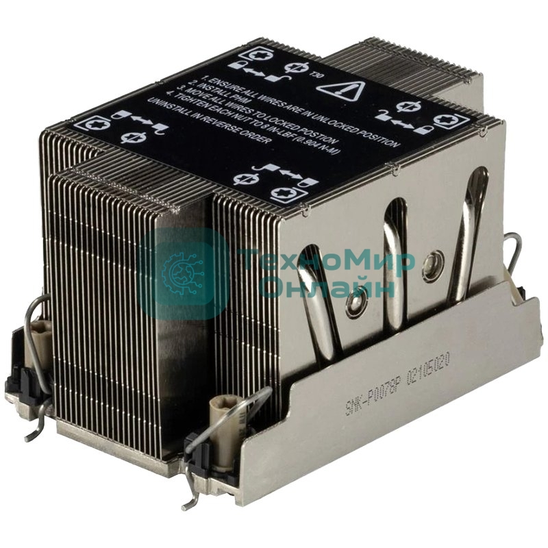 Кулер SNK-P0078P 2U Passive CPU Heat Sink for LGA 4189 X12 113x78 mm