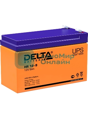 Батарея для ИБП Delta HR 12-9 (12V, 9Ah)