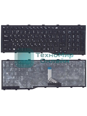 Клавиатура для ноутбука Fujitsu Lifebook AH532 NH532 черная