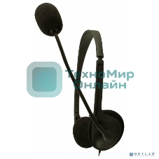 Проводные наушники Smartbuy SBH-5000 Ez-Talk черный, накладные, Jack 3.5 мм