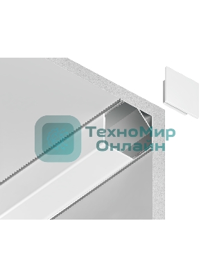 Алюминиевый профиль Ambrella light GP2150AL серебро 2000*15.7*15.7