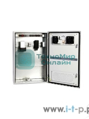 Шкаф настенный ЦМО ШТВ-Н-6.6.3-4ААА 6U 600x330 мм пер. дв. стал. лист несъемные бок. пан. 57 кг серый