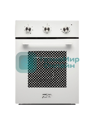 Электрический духовой шкаф Krona CORRENTE 45 WH, встраиваемый