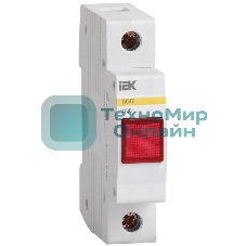 Лампа сигнальная ЛС-47 красн. IEK MLS10-230-K04