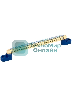 Шина нулевая ШНИ-6х9-24 У2-С на 2-х. угл. изол. IEK YNN10-69-24C2-K07