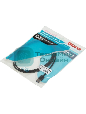 Кабель Buro BHP USB-TPC-1.8 USB 3.0 A(m) USB Type-C (m) 1.8м черный