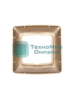 Рамка Kranz 1-я DEA горизонтальная Золотой металлик (1-20-240)