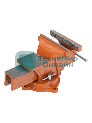 Тиски Sparta слесарные 200мм поворотные с наковальней