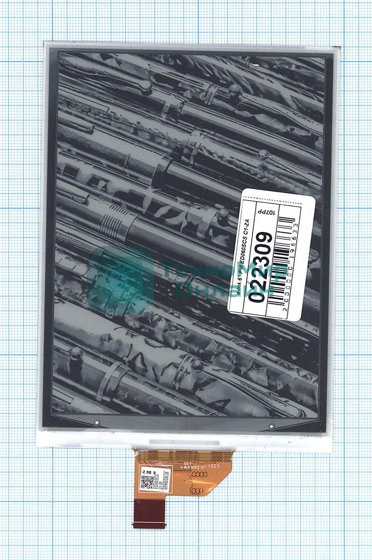 Экран для электронной книги e-ink 6