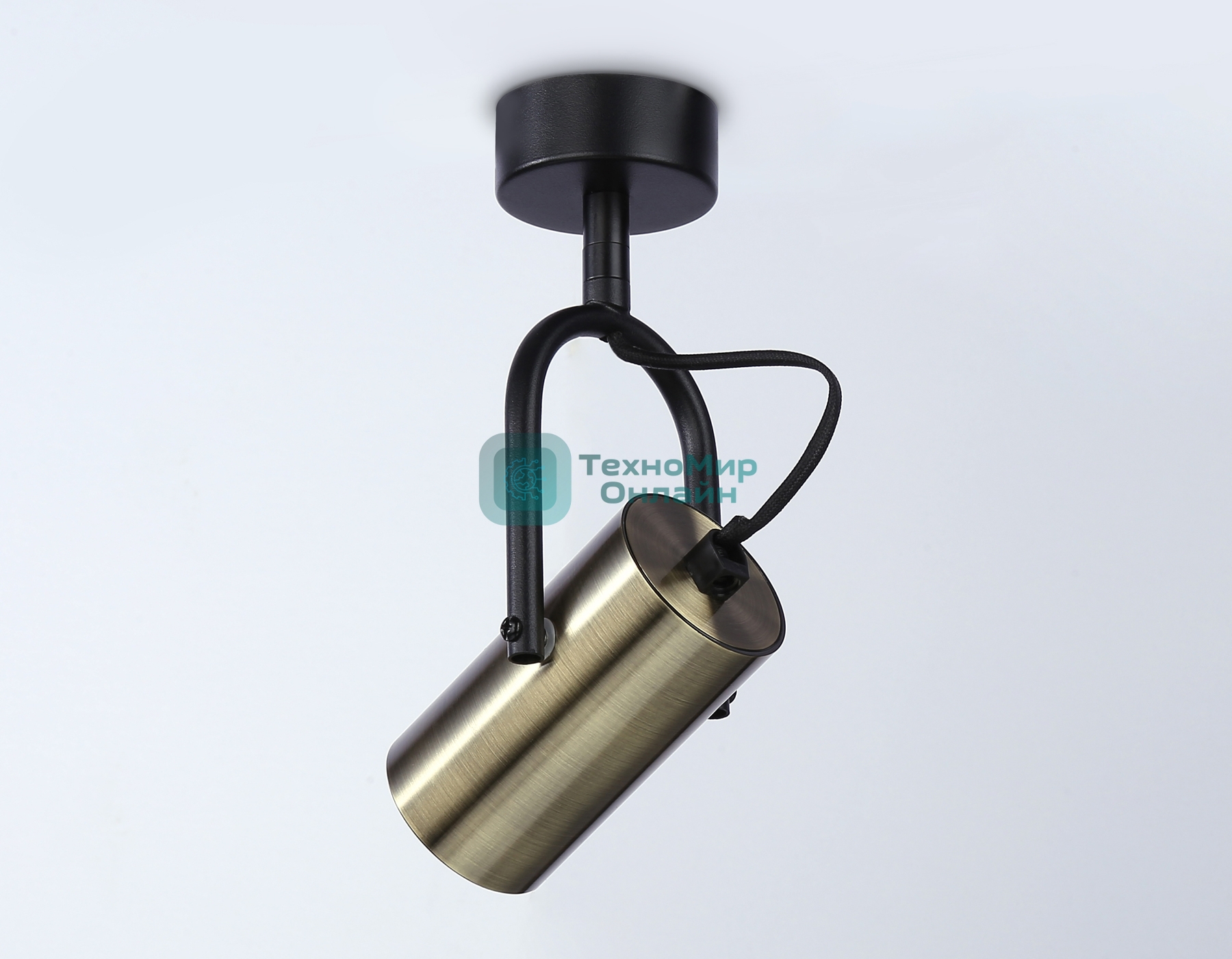 Светильник Ambrella light TA13192 BK/SB черный/бронза GU10 max 12W D55*L100*H200